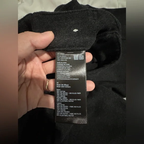 Uniqlo Brushed Jersey Wide Pants - Picture 6 of 8